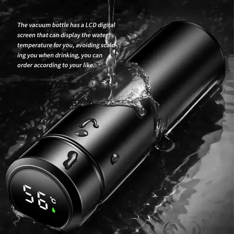 Xiaomi thermobecher mit intelligenter temperaturanzeige, 316 edelstahl-thermosflaschen, lang anhaltende wärme, ideal für büro und reisen