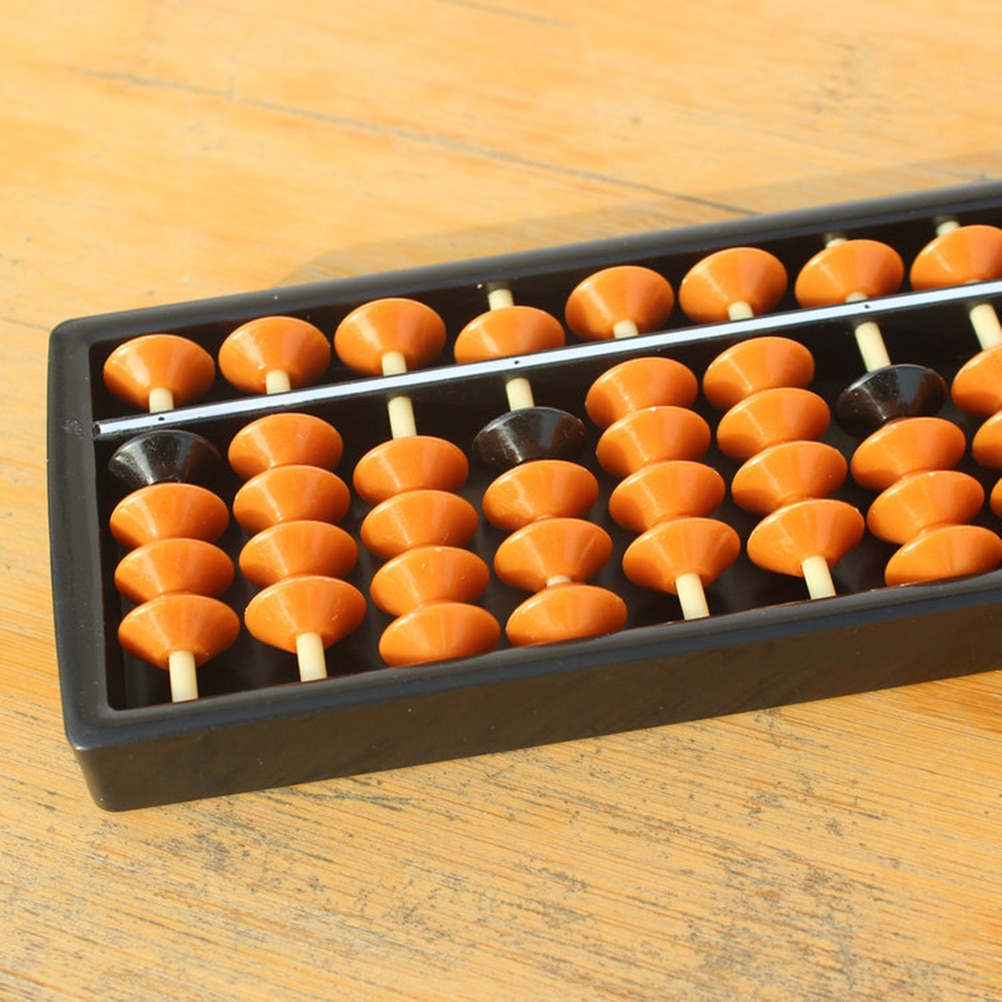 15 cifre abacus soroban perler kolonne kid skole læringsudstyr værktøj matematik forretning kinesisk traditionel abacus pædagogisk legetøj
