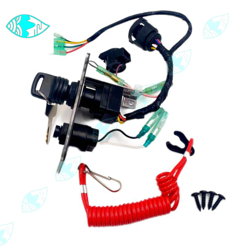 704 Control Box Mounting Screws Assembly 704-82570-08 Outboard Engine Single Key Switch Panel, For Yamaha Outboard Motors