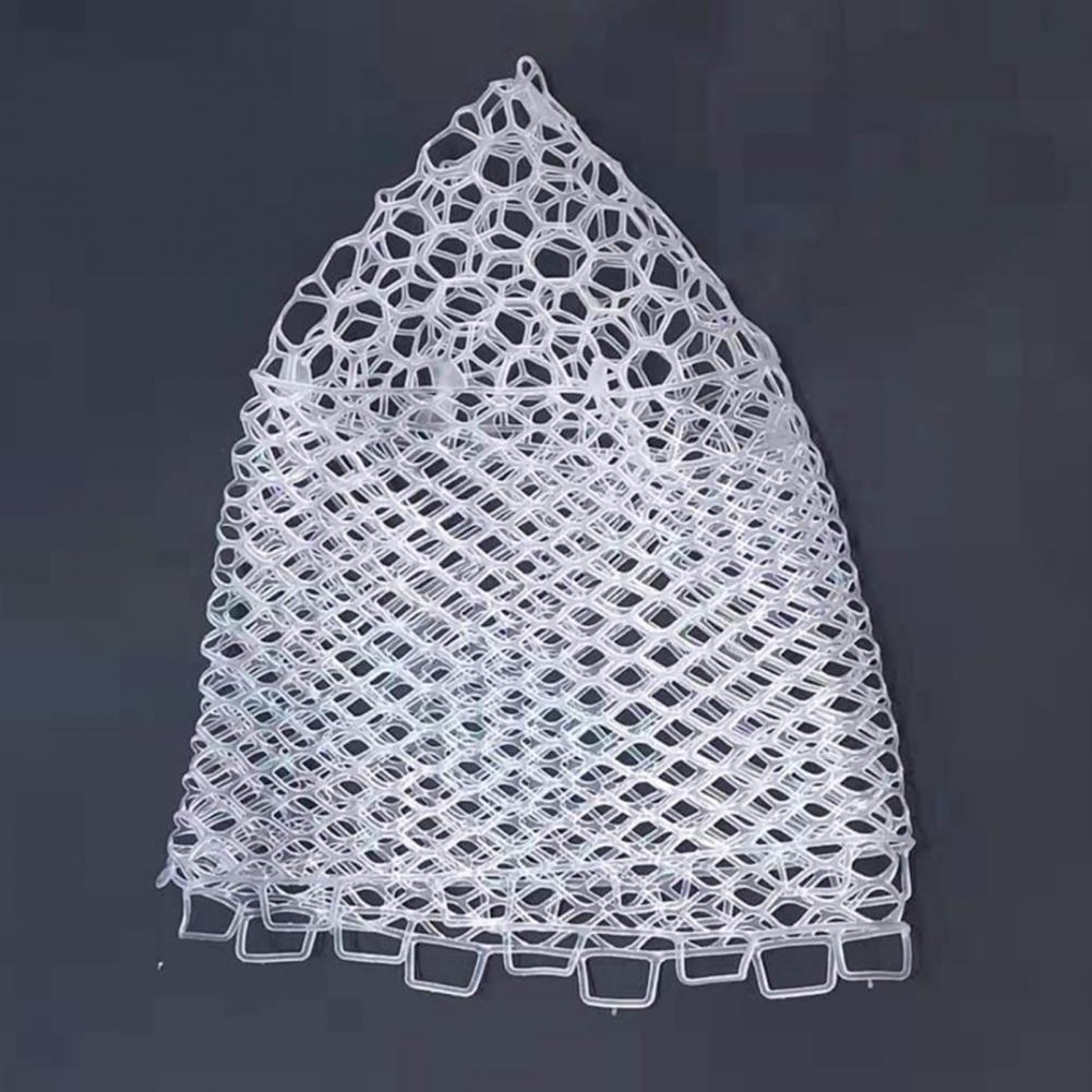 Fish Landing Net Large Rubber Fish Net Multifunction Ultralight Simple Wear-Resistant Landing Dip Net