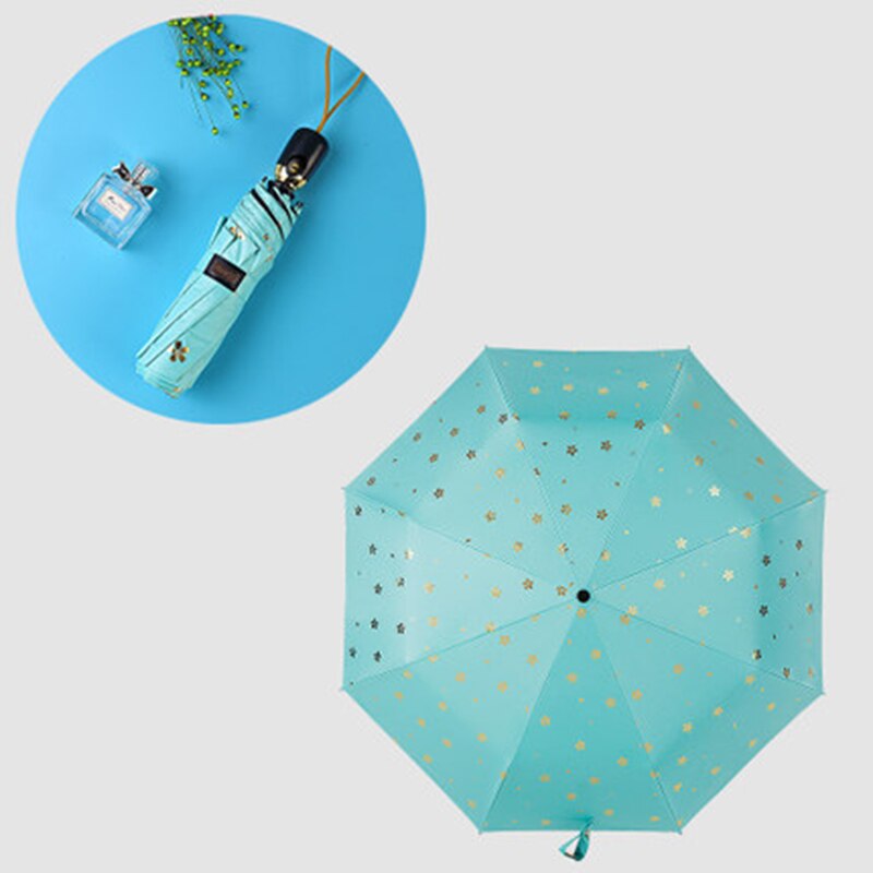 Waterproof Rain Umbrella Automatic Folding Sun Women UV Protection Novelty Sakura Umbrellas Lightweight Girl Modis 40YS082: Style 3