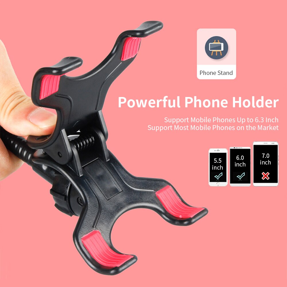 Metal Recording Studio Microphone Stand For bm800 K669 Blue Yeti Microphone Suspension Boom Scissor Arm Holder with Phone Clip