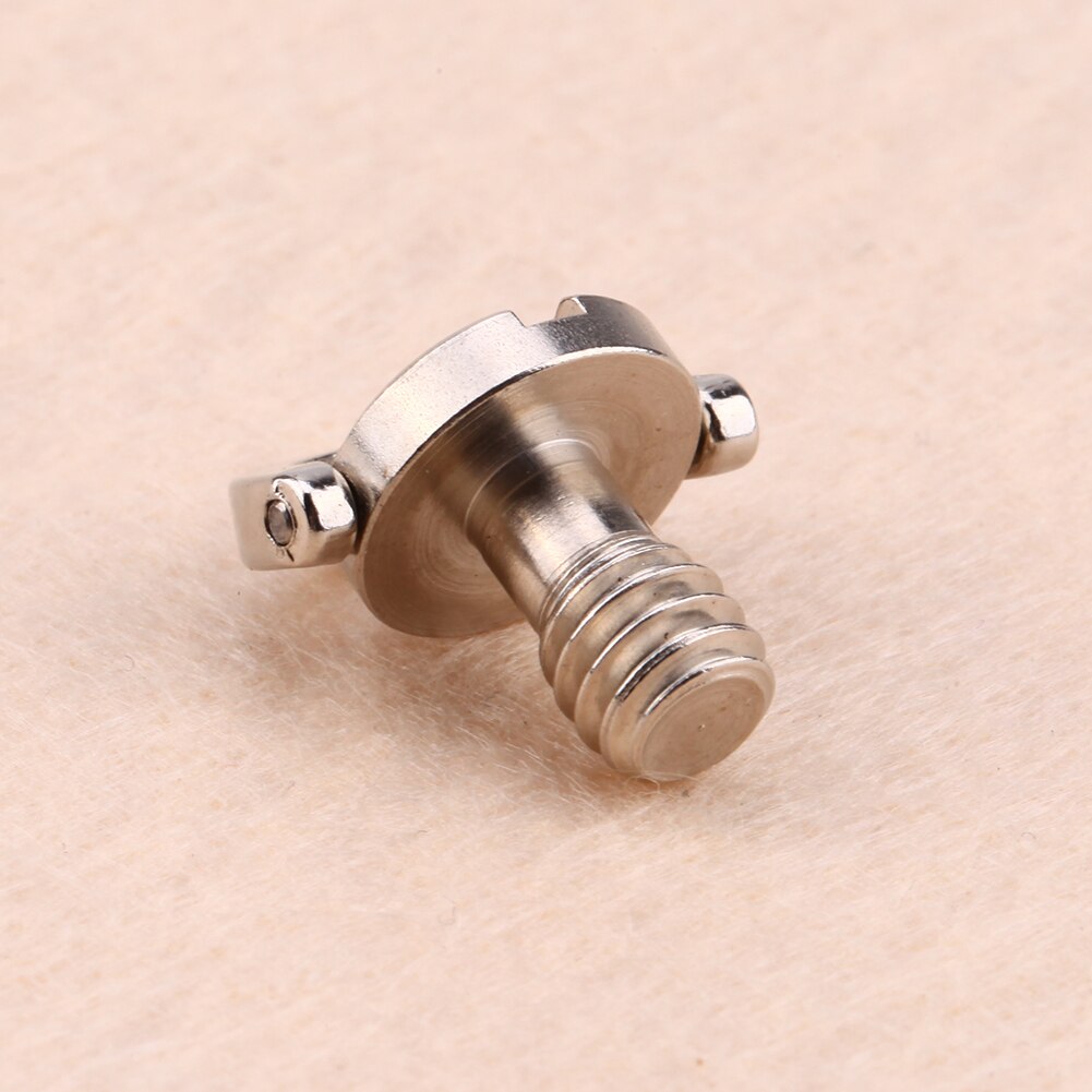 Caméra trépied tête rapide plaque de dégagement vis 1/4 d-ring trépied vis tirer anneau adaptateur pour caméra trépied monopode
