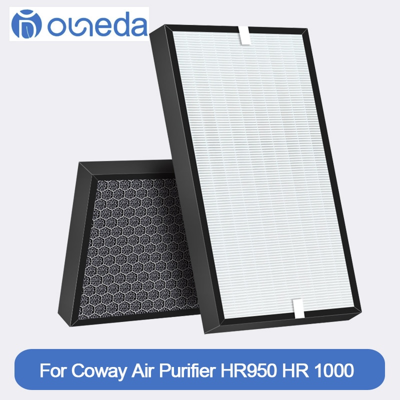 Replacement HEPA filter and Carbon filter kit For Winix HR950 HR 1000 Air Purifier compatible activated carbon and HEPA filter