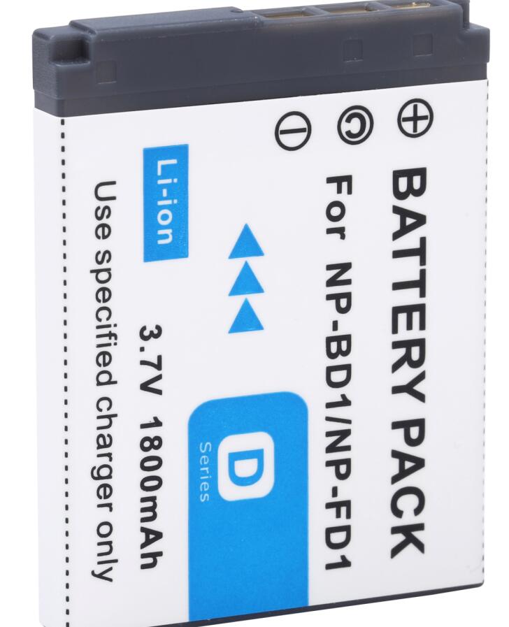 NP-BD1 Battery + Charger for SONY Cyber-Shot DSC-T700H DSC-T900 DSC-T900B DSC-T2 DSC-T70 DSC-T75 DSC-T77 DSC-T90 DSC-T200 DSC-T3: 1 battery