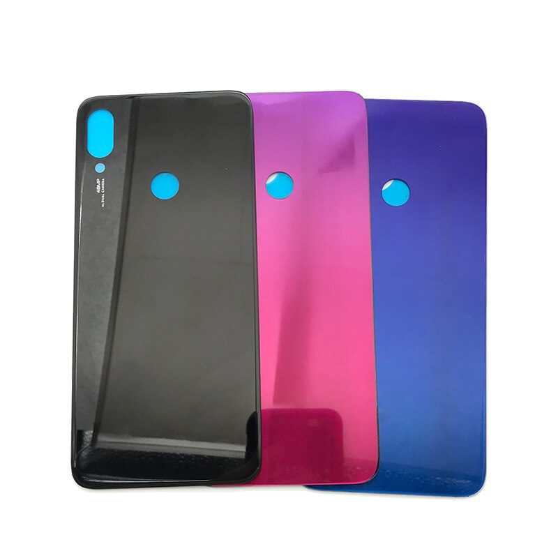 Voor Xiaomi Redmi Note 7 Batterij Back Glas Panel Achterdeur Behuizing Case Voor Redmi Note 7 Pro Terug Batterij cover Deur