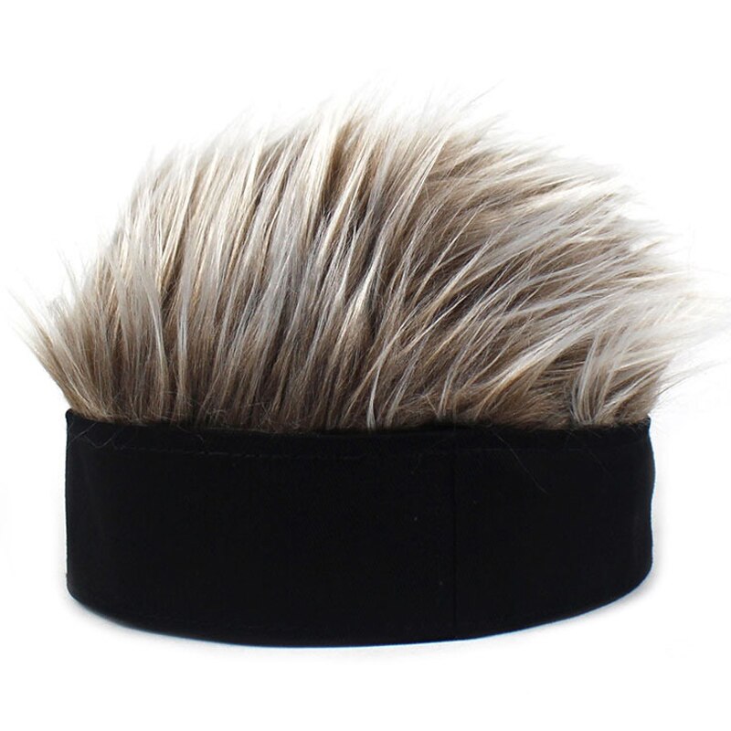 Newly Men Women Beanie Hat Fun Short Hair Caps Breathable Soft for Party Outdoor DO99