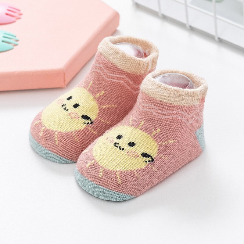 Babyjongenssokjes pasgeboren accessoires cartoon baby meisjessokjes babykleding voetsokjes calcetines bebe recen nacido: 2 / M(1-3t)11cm