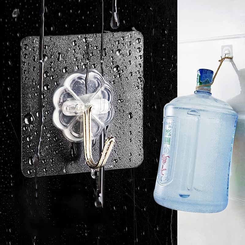 Geen-trace Sterke Muur Haken Keuken Sterke Zuignap multifunctionele Muur Toetsen Cups Holder Gereedschap Keuken Gadgets