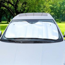Auto einseitige Sonnenschirm Auto Frontscheibe Sonnenschutz Aluminium Folie Isolierung Sonne Block Fenster Windschutzscheibe Abdeckung