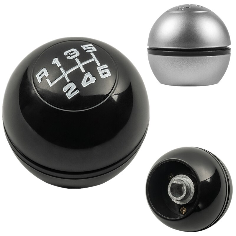 5/6 Speed Chrome Pookknop Lever Shifter Hoofd Voor Alfa Romeo Giulietta -Op