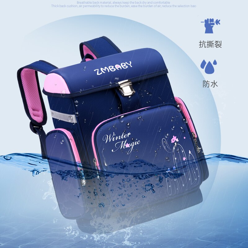 Wodoodporne torby szkolne dla dzieci chłopcy dziewczęta ortopedyczne plecaki szkolne dla dzieci tornistry torby dla dzieci tornister mochila escolar