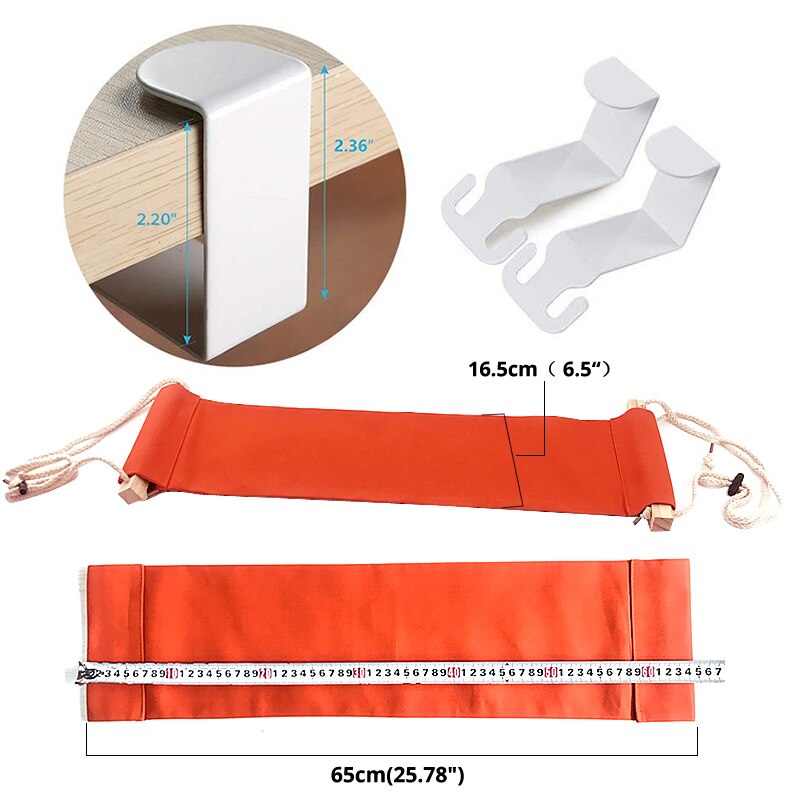Creatieve Bureau Voeten Hangmat Voet Stoel Care Tool De Voet Hangmat Outdoor Rest Wieg Portable Office Voet Hangmat Mini Voeten rest