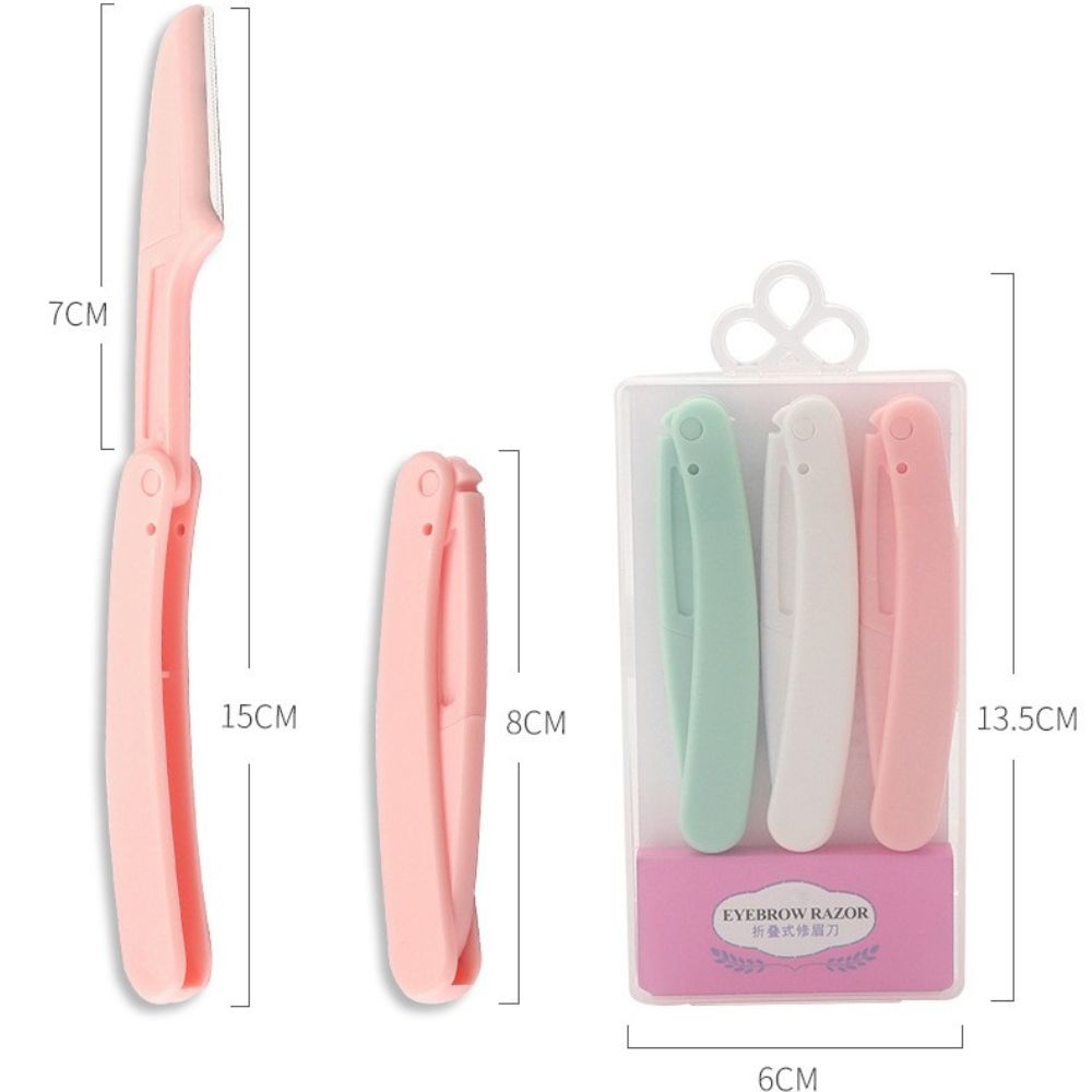Cuchilla de pelusa Facial, utensilio de belleza, de para cejas maquinilla de afeitar, herramienta para quitar el vello Facial, recortador de cejas
