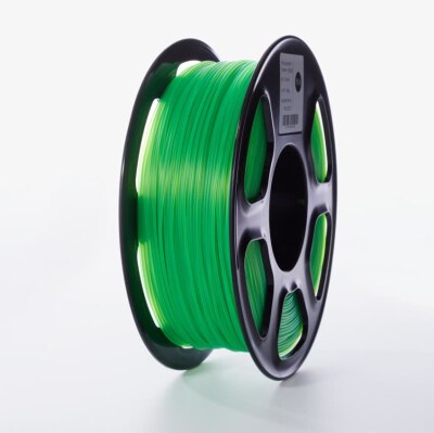 3D Drucker Filament PLA Filament 1,75mm 1KG Toleranz +/-0,02mm Transparent Rot Blau Grün Kunststoff material für 3D Drucker: Transparent Green