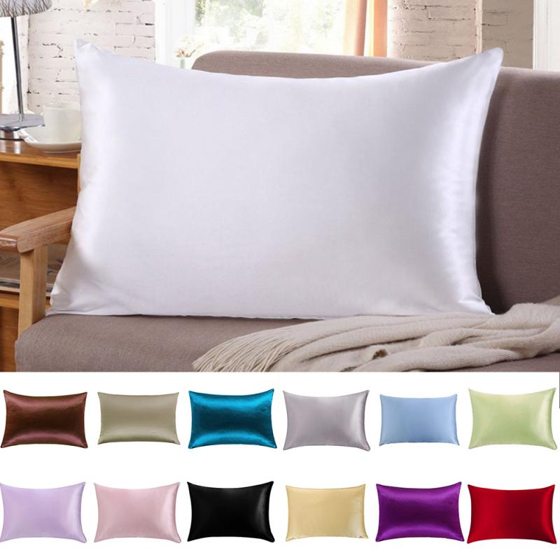 100%  moerbei zijden kussenslopen bovenste kussensloop 1 pc kussenslopen zijden kussenslopen 51cm x 76cm 13 kleuren om uit te kiezen 8