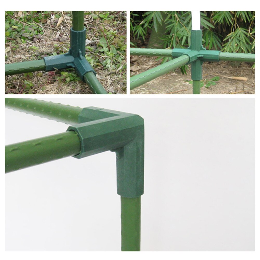 MM PVC Fitting 5 Types Stable Support Heavy Duty Greenhouse Frame Building Connector Garden Supply famous