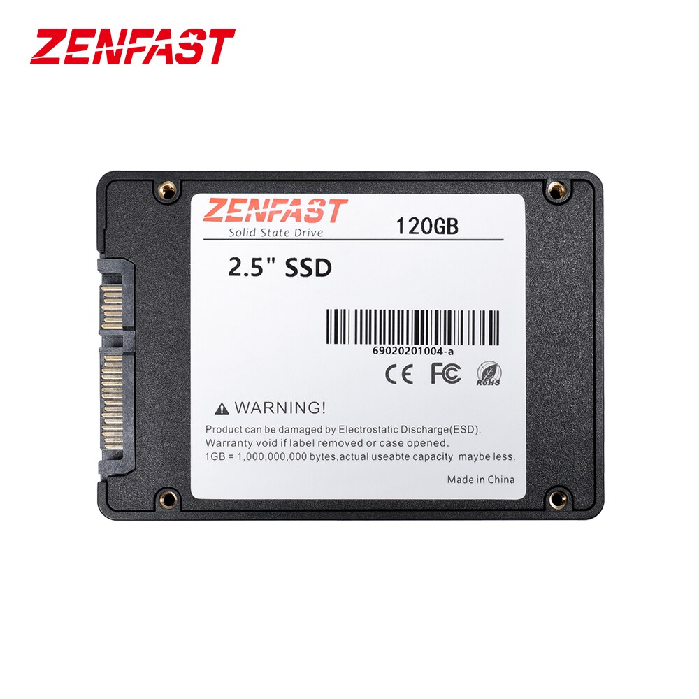 ZENFAST SATA3 SSD 120GB 128GB 240GB 256GB 512GB 1TB 2.5inch Internal Solid State Desktop Laptop Drive Hard Disk