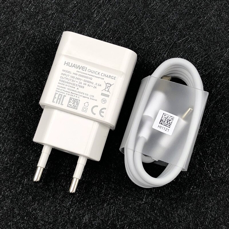 Originele Huawei Fast Charger Qc 2.0 Quick Charge Adapter Usb Kabel Voor P20 30 Lite P9 Mate 20 Lite Nova 3 E 4e Y6 P Smart Z