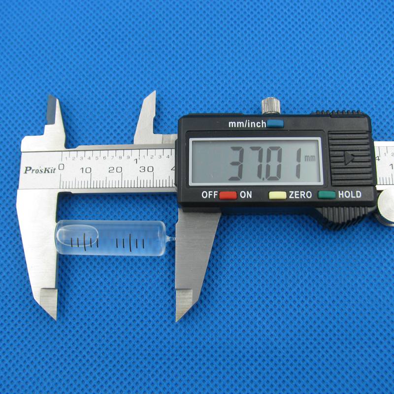 11*38mm Accuracy 20"/2mm High Precision level Glass inclinometer Tubular Bubble Level Cylindrical spirit level vial