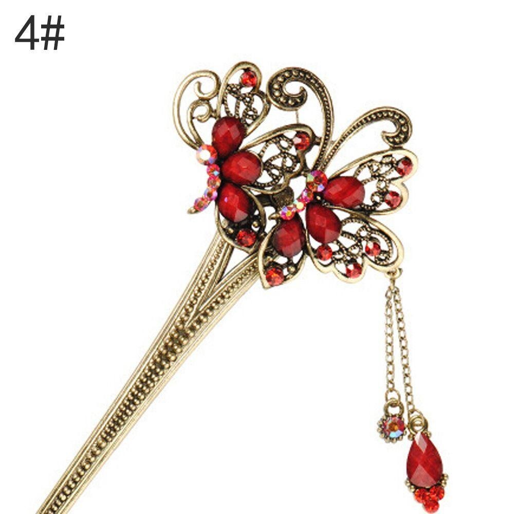 Horquillas Retro Vintage para de boda para mujeres elegantes, Clip de pelo colorido para mujeres y niñas Accesorios para peinados