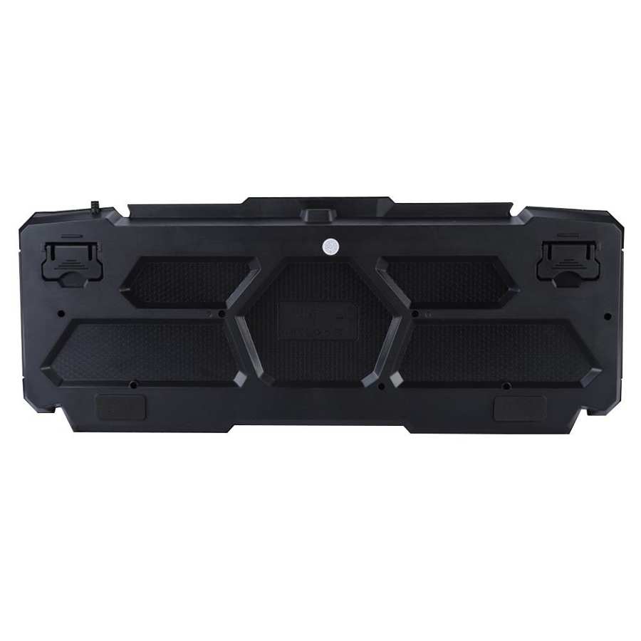 Game Keyboard Aluminum Alloy Panel Wired Keyboard for Computer