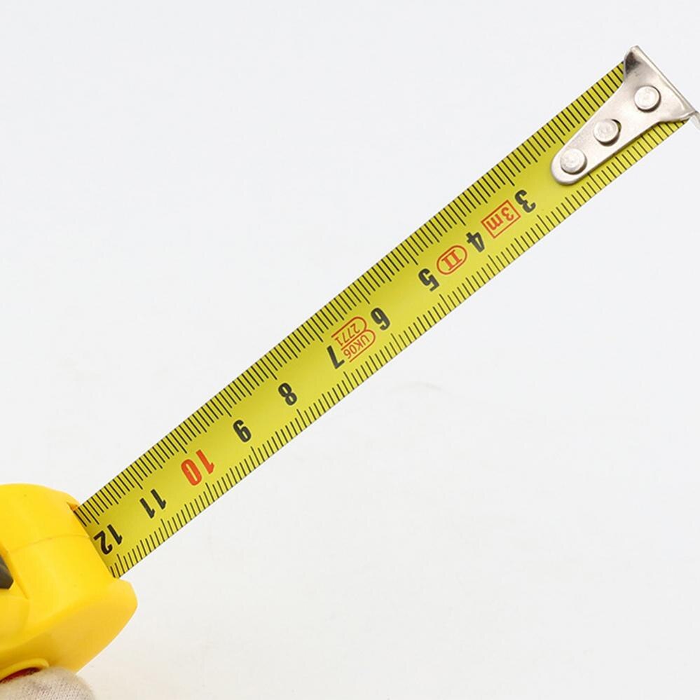 Stainless Steel Tape Measure Meter 3m Thickened Self-locking Rubberized Woodworking Tool Pull Ruler Metric Tape Measuring Tool