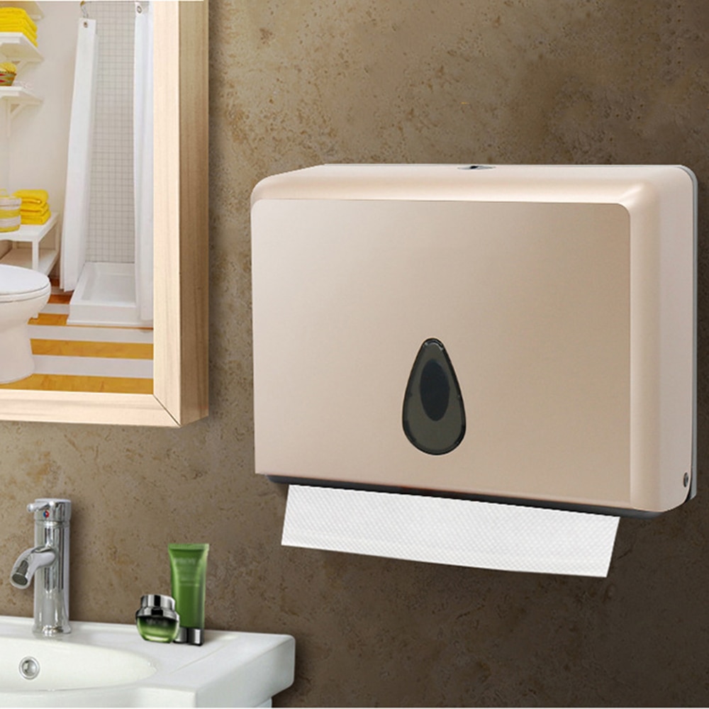 Wall Mounted Tissue Box Holder Bathroom Tissue Dispenser Kitchen Paper Holder Kitchen Paper Towel Dispenser Toilet Paper Holder