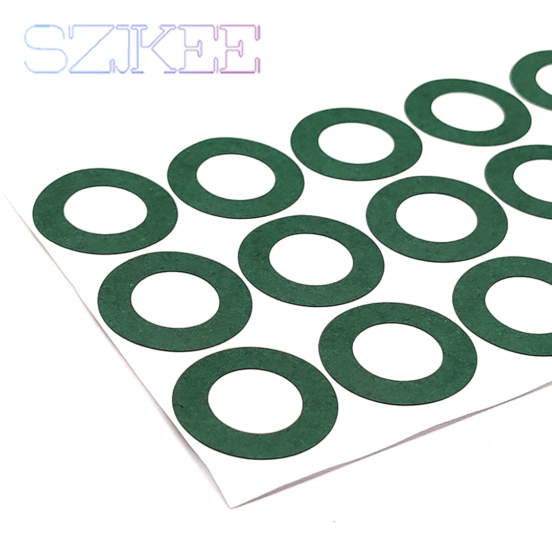18650 21700 26650 32650 Li-ion Battery Insulation Gasket Pack Cell Barley Adhesive Paper Glue Fish Electrode Insulated Pads: black