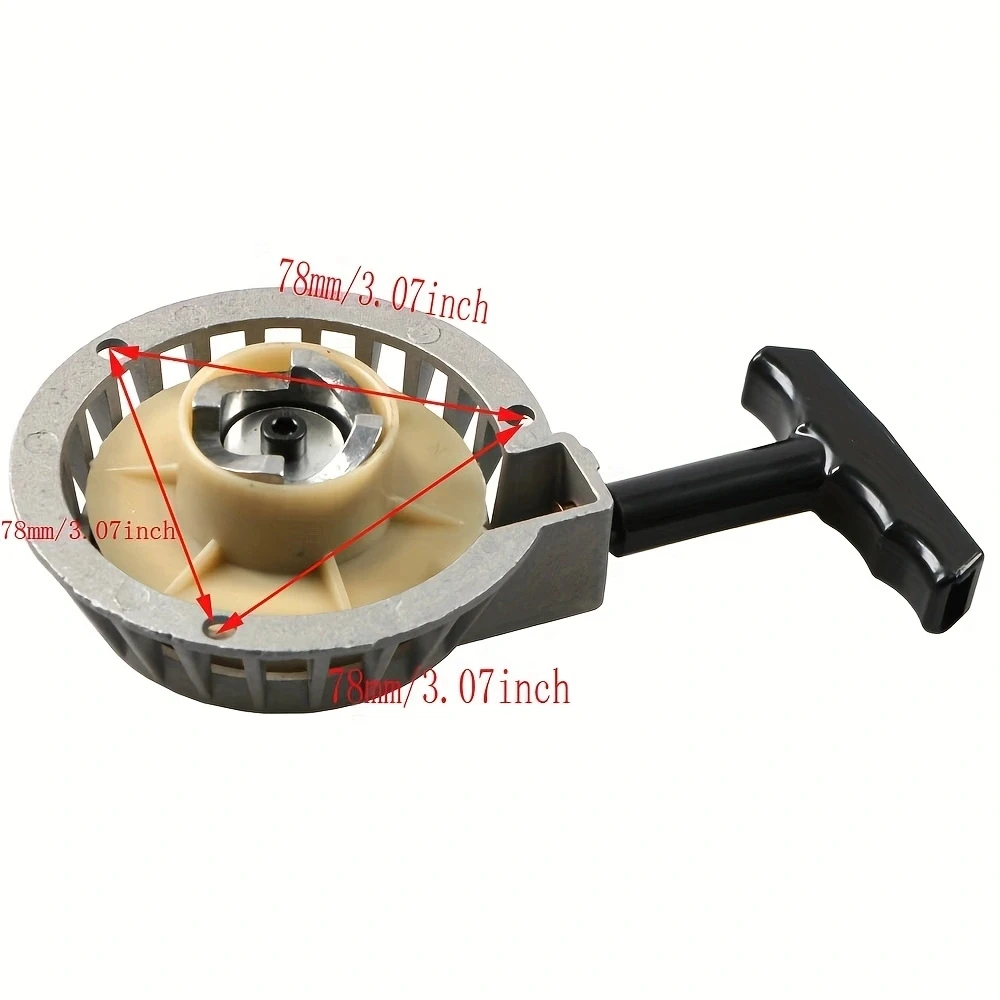 2 Stroke 49CC Pocket Bike Minimoto Aluminum Pull Start Assembly Igniter Hand Puller Motorcycle Easy Going Pull Recoil Starters