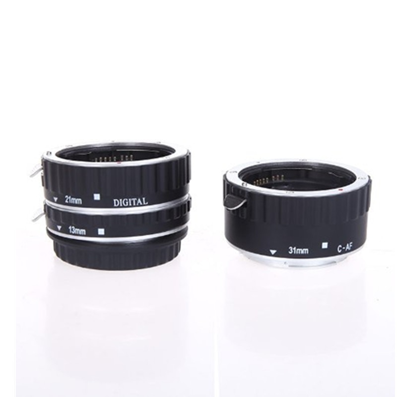 Metal Mount Auto Focus AF Macro Extension Tube Ring Adapter For Kenko Canon EF-S Lens T5i T4i T3i T2i 100D 60D 70D 550D 600D 6D