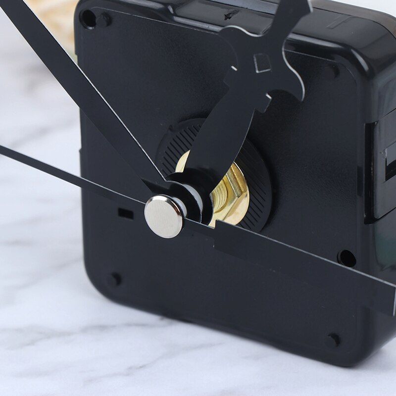1 Set Stille Klok Kleurrijke Handen Quartz Wandklok Mechanisme Beweging Reparatie Vervangende Onderdelen Uurwerk Klok Onderdelen: orange