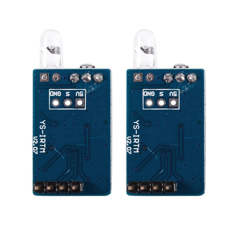 2 pièces IR émetteur-récepteur infrarouge décodeur Module TTL Communication télécommande pour Arduino