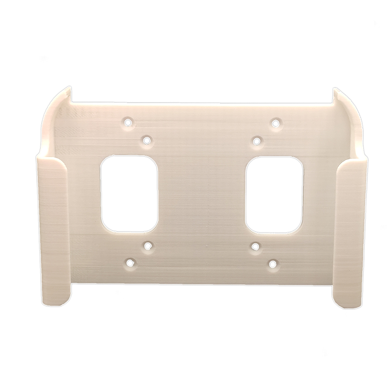 Invite murale pour Apple Mac Mini, support pour ordinateur monté sur le dos, invite astronomique de bureau, vis gratuites, gain de place, impression 3D,: Gris clair