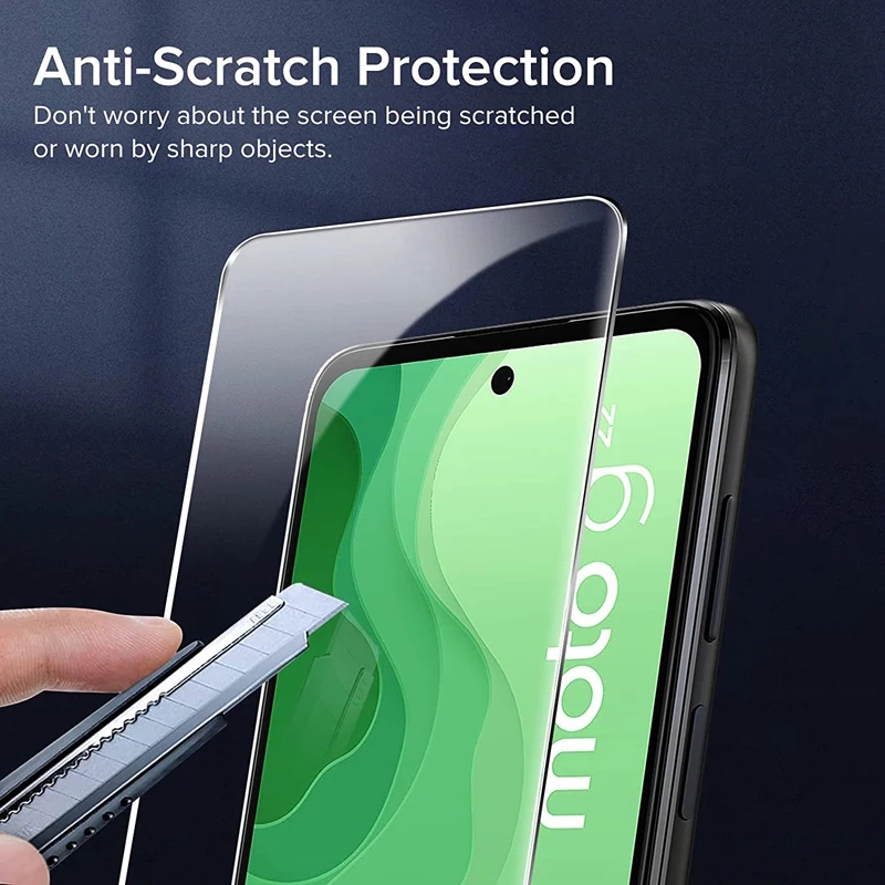 Protecteur d'écran pour Motorola Moto G Stylus 5G 2023 2022 4G, 3 pièces, Film de protection en verre trempé