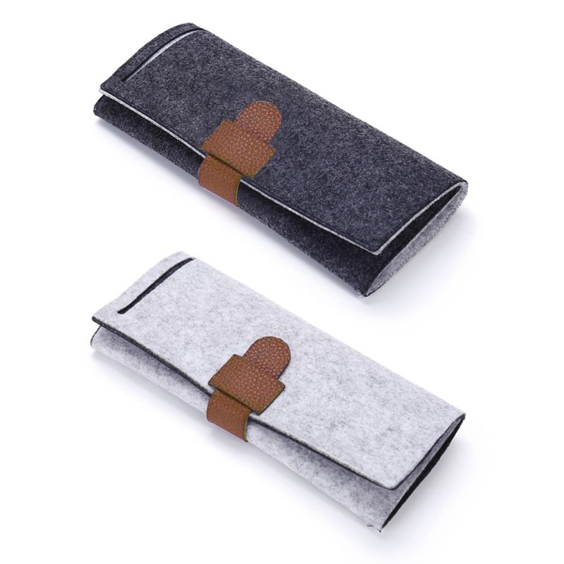 Draagbare Roll-Up Vilt Sieraden Roll Opbergtas Vouwen Reizen Oorbellen Kettingen Armbanden Ringen Container