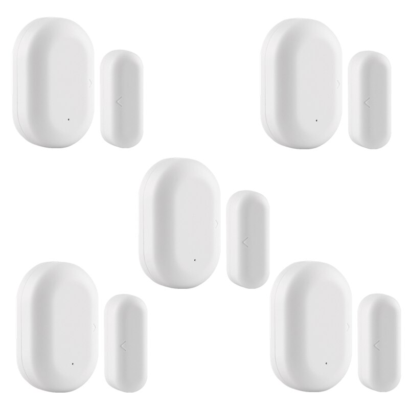 Tuya Smart Zigbee Deur Sensor Open/Gesloten Alarmsysteem Via Smart Leven App Afstandsbediening Voor Alexa google Thuis