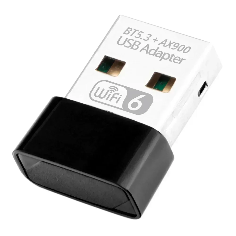 ax900 900mbps USB Bluetooth 5.3 Wifi Adapter 2 in 1 For PC BT wifi6 2.4G 5G 5dbi Dongle Usb Wireless WiFi Receiver for PC: Gold