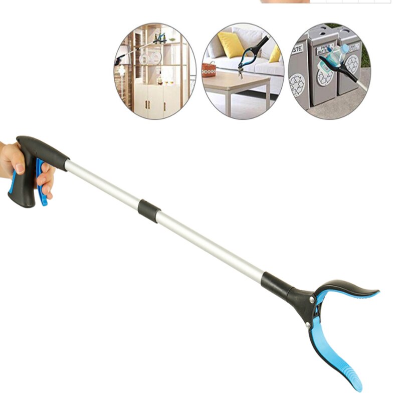 Collapsible Garbage Pick Up Tool Cat Litter Reachers Pickers Pick Up Tools Gripper Extender Grabber Picker Cleaning Tools