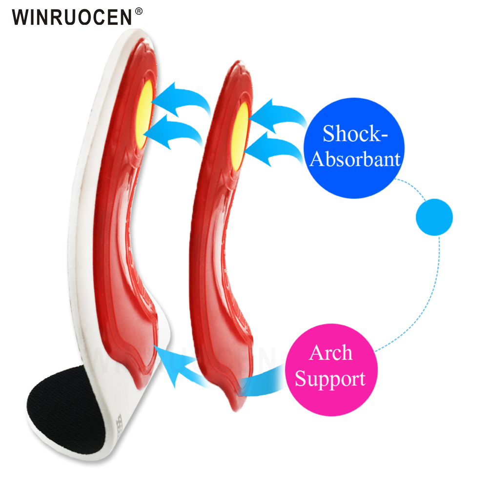 Ortopedisk innersula platta fötter bågstöd skoinlägg för fot smärtlindring häl spur spur plantar fasciitis över-pronation korrigering