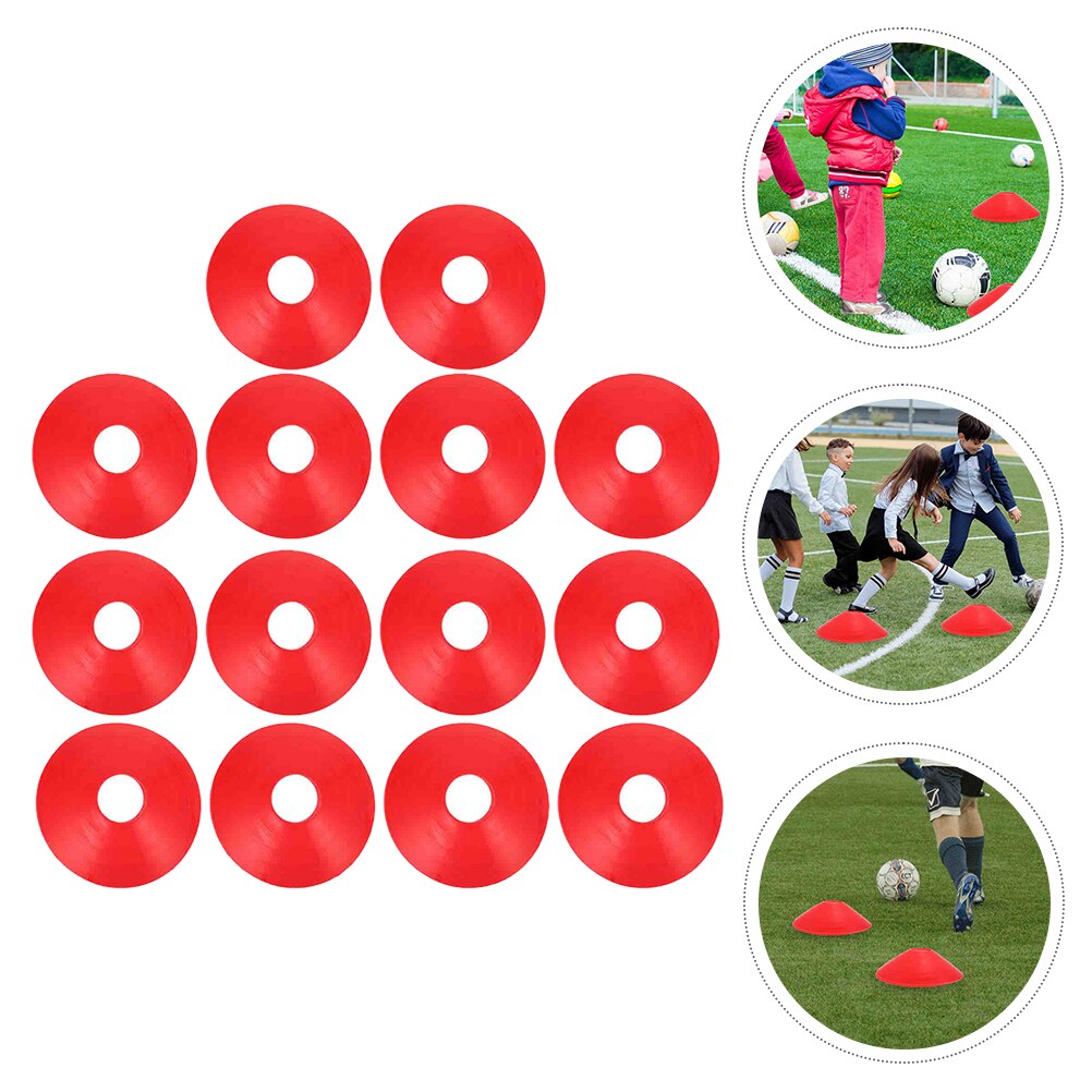 20pcs Football Cones Football Training Marker Discs Football Supplies