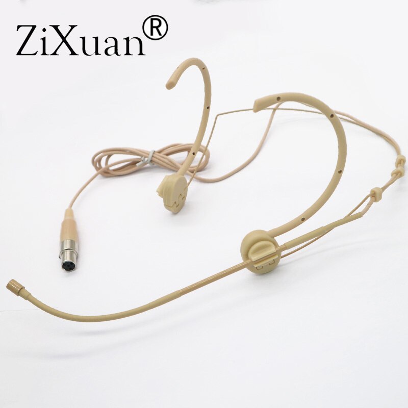 Pro headset microfoon voor akg samson  ta3f xlr 3 pin opvouwbaar draadloos hoofdstel: S