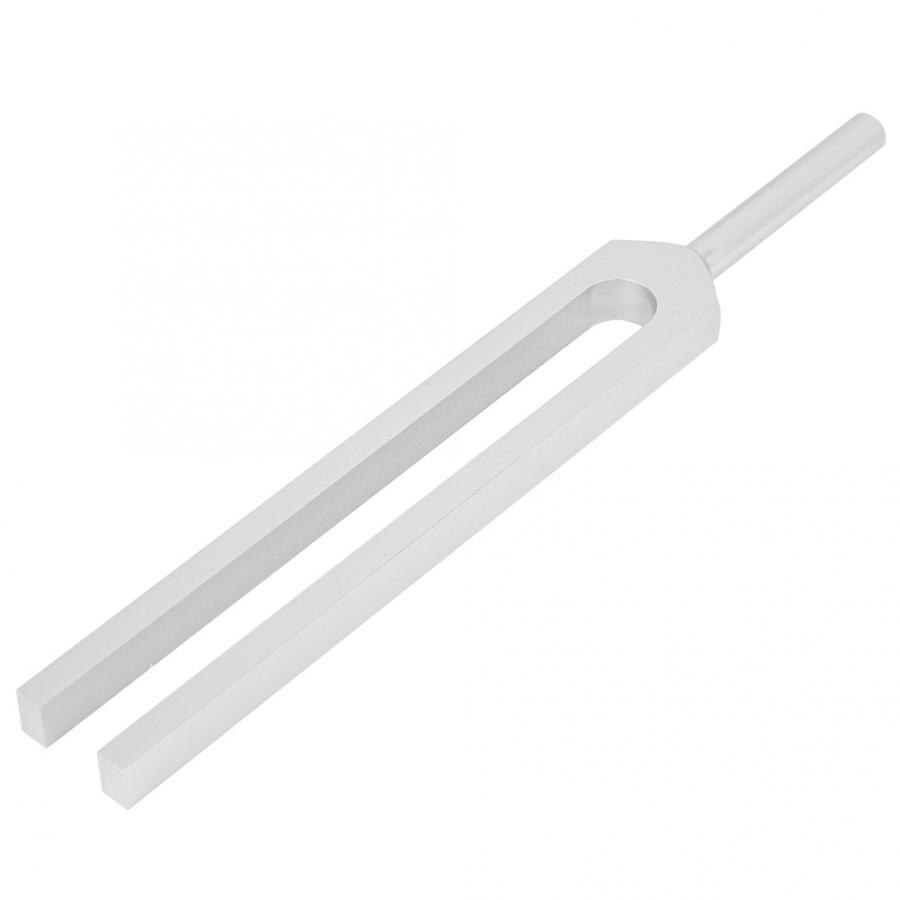 8 Pcs Aluminum Alloy Silver Neurological Tuning Fork Set for Healing 256~512Hz