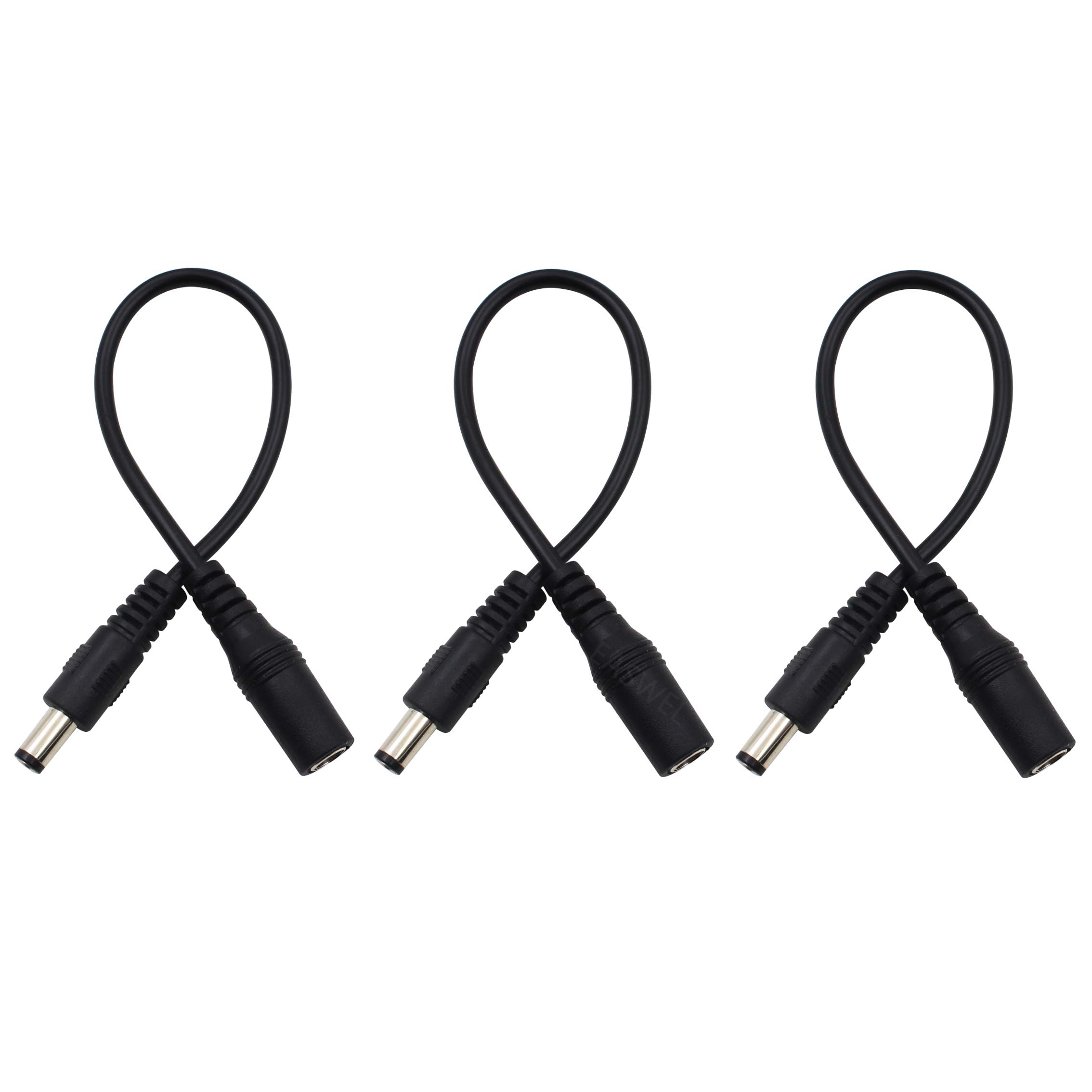 Cable convertidor de polaridad inversa Para pedales de Piano de guitarra, Jack de 5,5 y 2,1mm