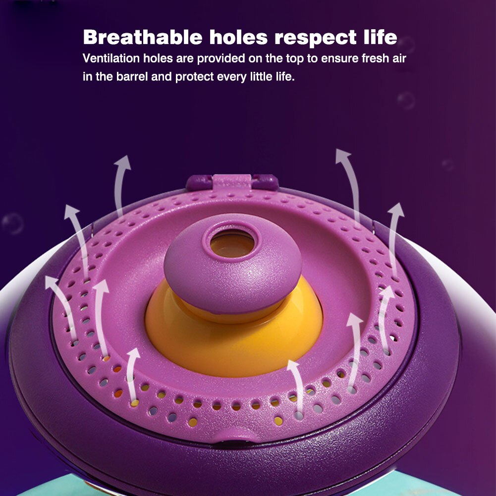 Small Pet Observation BoxHousehold Portable Small Fish Tank Plastic Transparent Insect Observation Box For Kids Children