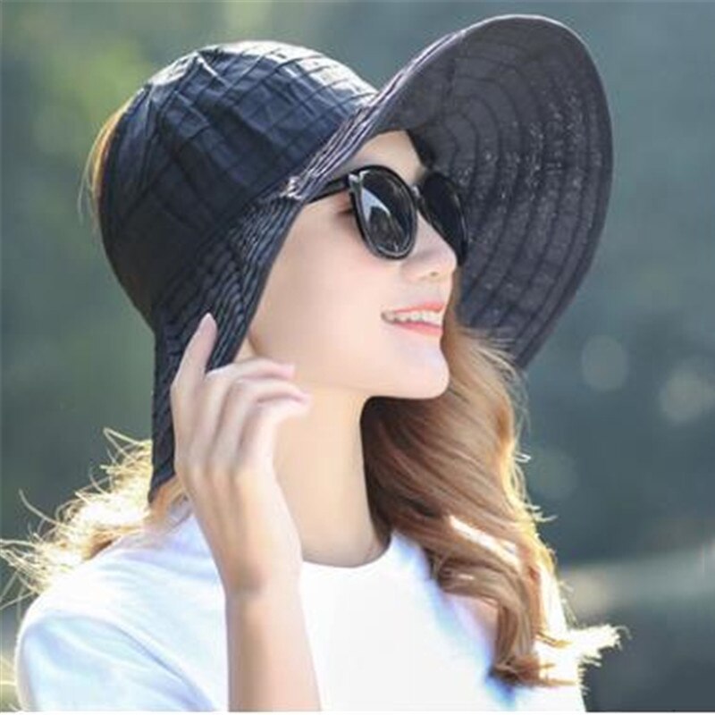 Womens Summer Sun Hat Wide Brim Do Not Diaturb Beach Hat Straw Cap Floppy Foldable Roll Up Cap Beach Sun Hat