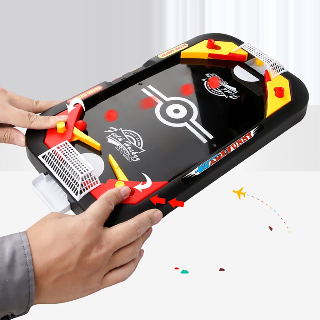 Mini Hockey Table Game For Kids Soccer Ice Desktop Interactive Toy Anti-stress Funny Gadgets Family Party Toys For Children
