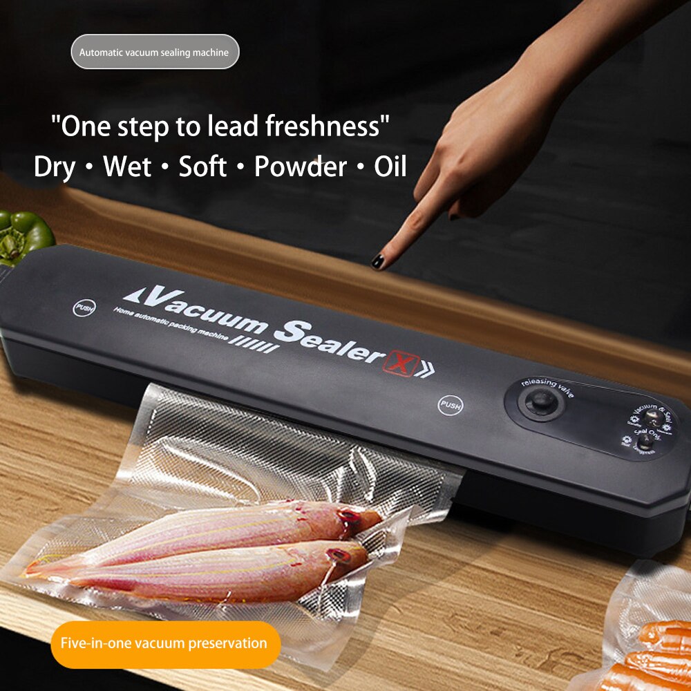 Mini Vakuum Abdichtung Maschine Haushalt Automatische Lebensmittel Abdichtung Maschine Laminator Tragbare Küche Frische-Halten Maschine Cocina