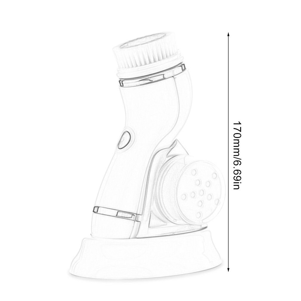 Multi-Function Electric Wash Face Facial Wash Brush Cleansing Brush Face Cleansing Instrument Pore Cleaner