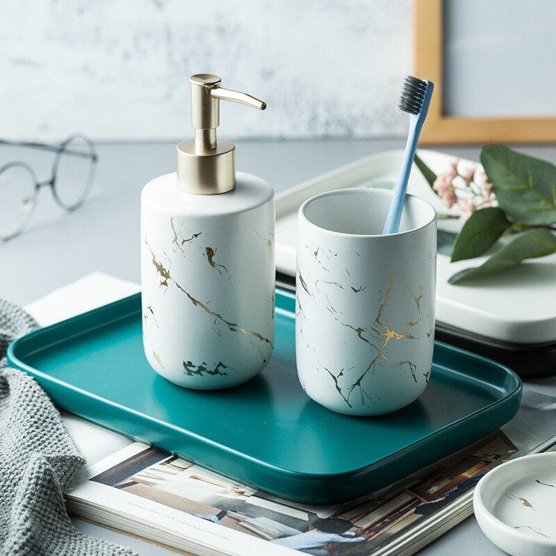 Ceramic Tray Black White Europe Food Fruit Breakfast rectangle Plate Jewelry Tray Dessert Dish Decoration Bathroom set trays WF